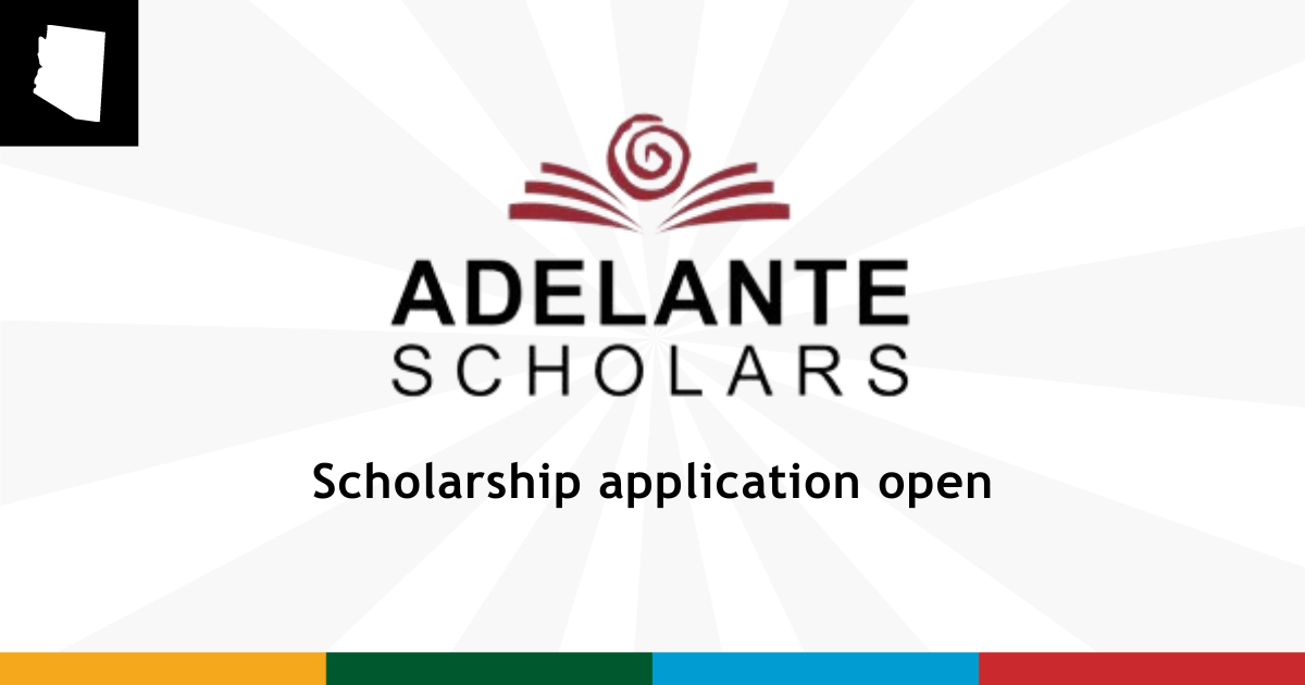 Adelante Scholars logo
